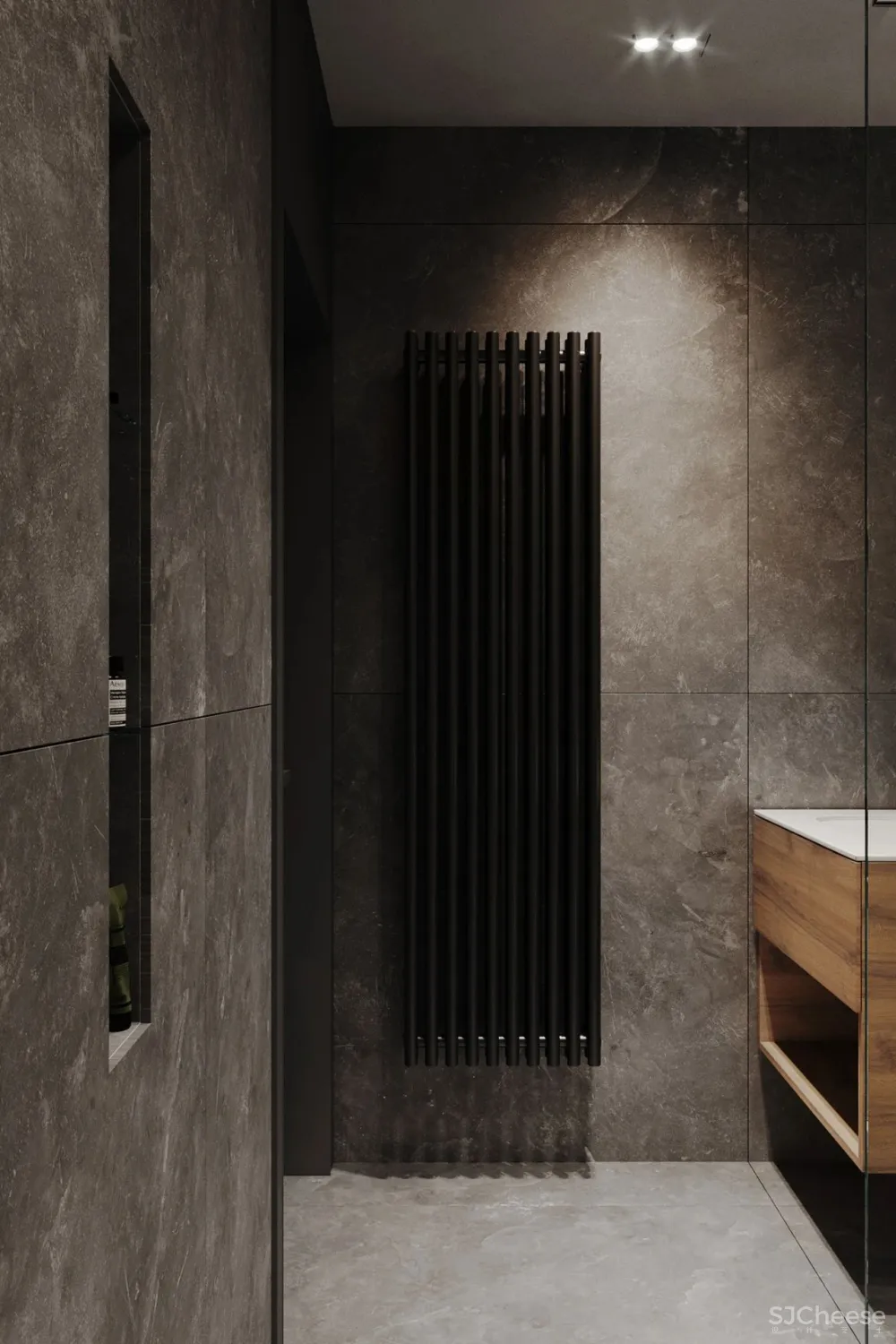 Besense新作 73m²小户型,喜欢那一抹淡淡的绿