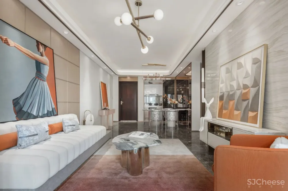 DAS大森设计:110㎡-265㎡现代简约,高级感是“装”出来的