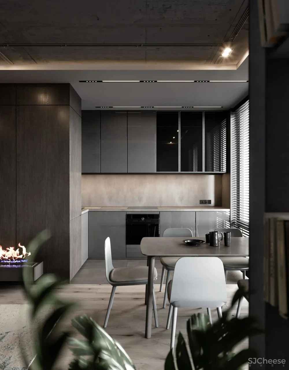 简约灰 轻工业风,竟透射出别样层次感