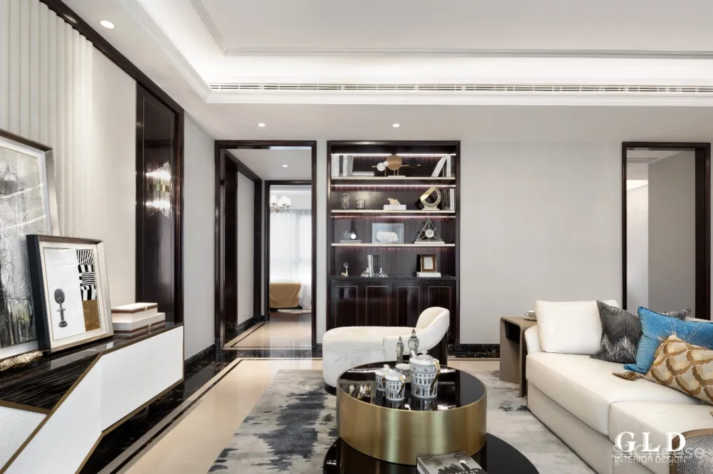 GLD绿檀设计|都市新古典的烈焰璀璨