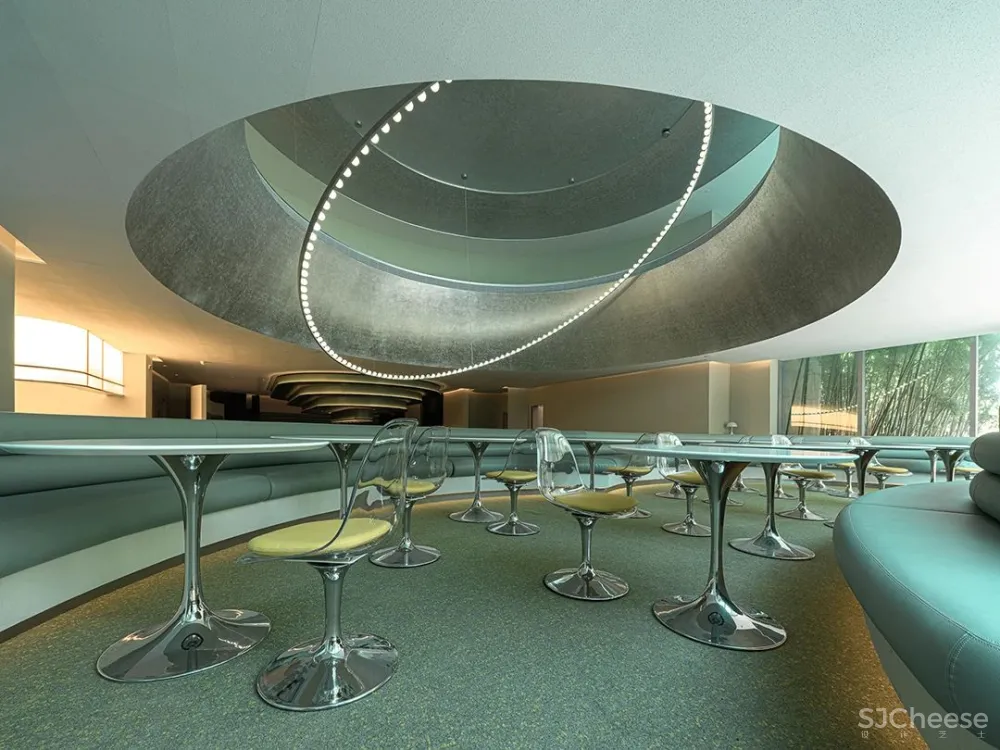万社设计 上海 ATLATL 餐厅,未来主义空间设计实验