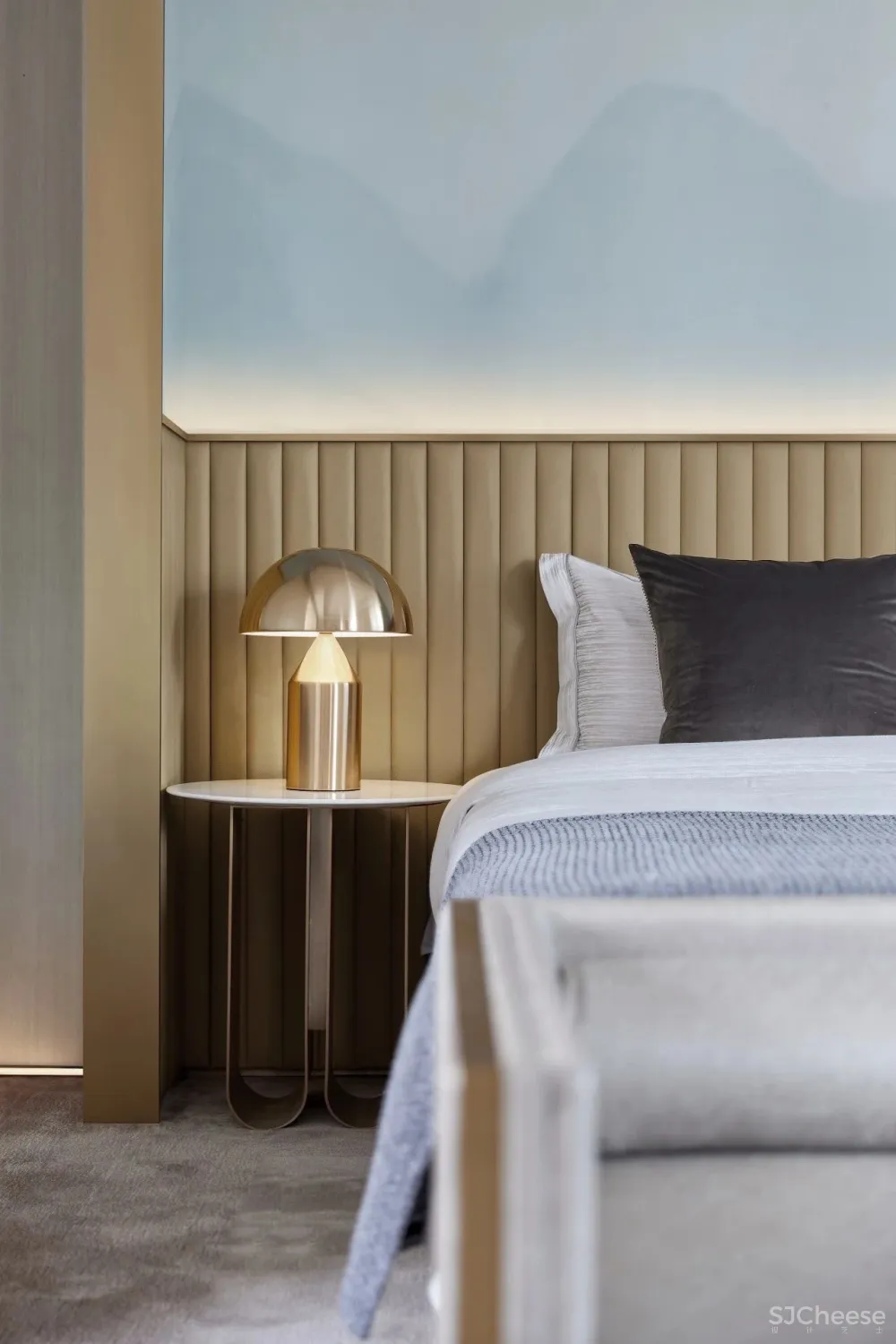 236㎡儒雅复式样板间,褪去形式后的本真,直达心门的素雅风