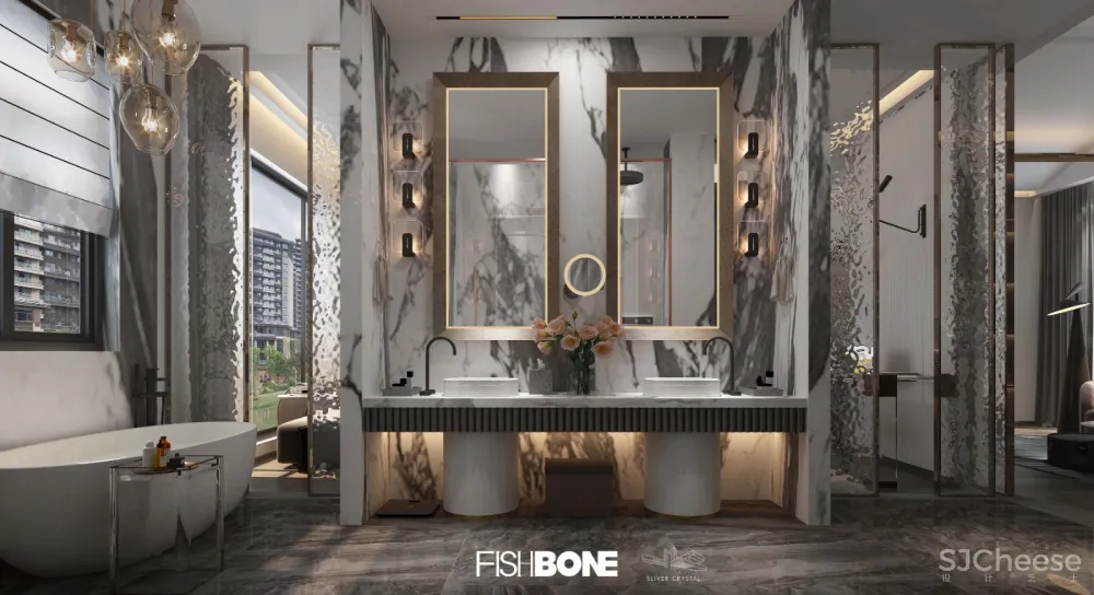 昆明鱼骨设计事务所——碧桂园D府