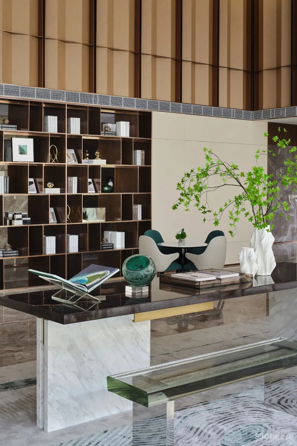 众睦设计丨上海金海壹品营销中心:当代艺术,铺叙自然