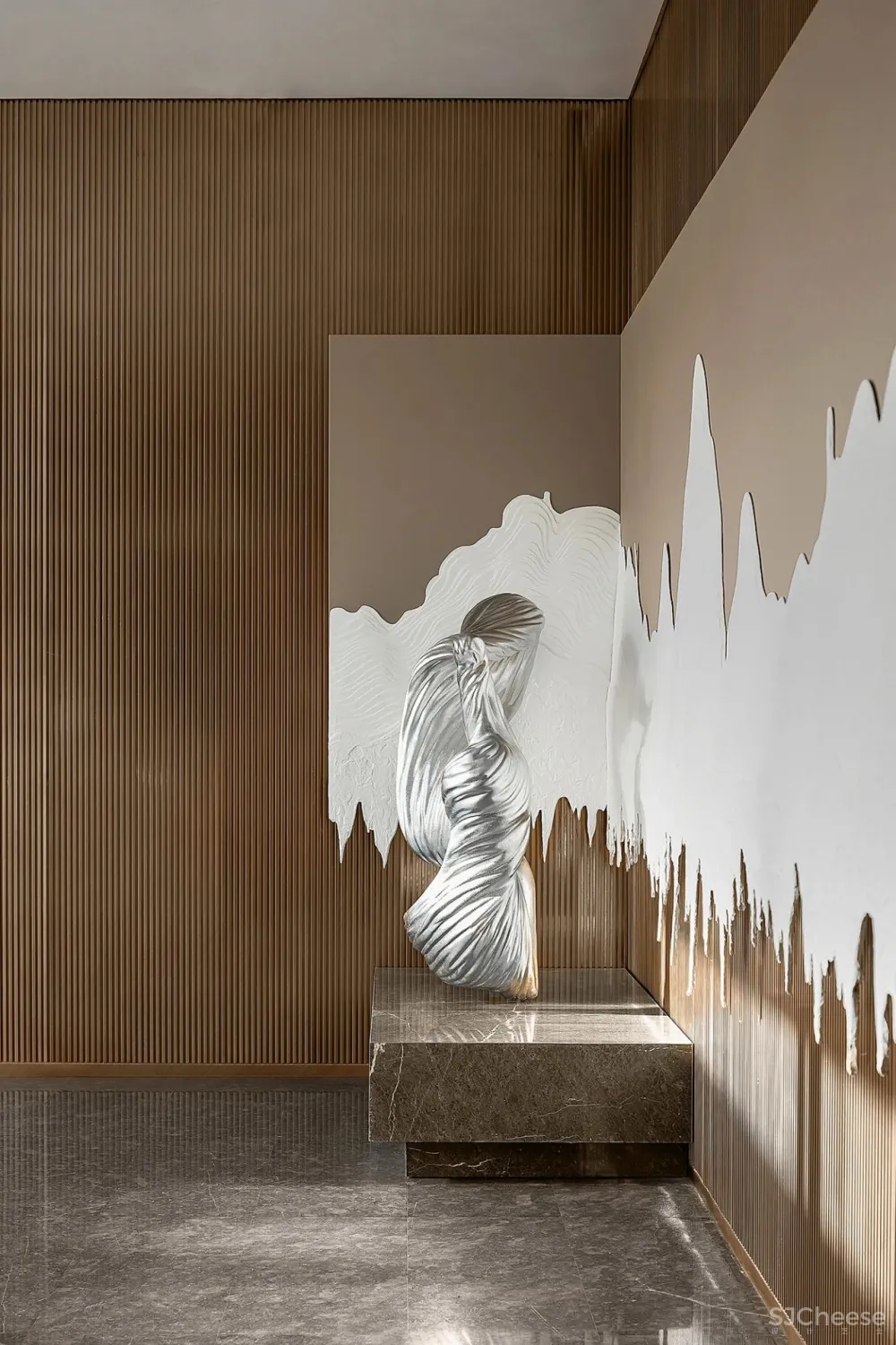 春山秋水设计丨正荣罗源悦璟台售楼处