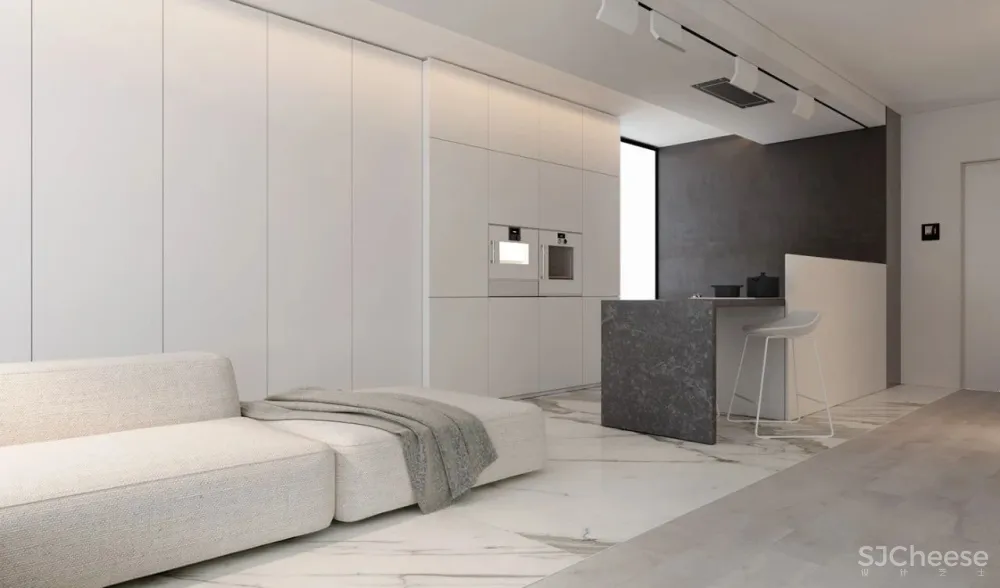 43㎡黑色小户型住宅,网友:这才叫一个人的豪宅!