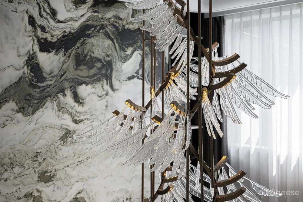 元禾大千：现代空间中的《瑞鹤图》