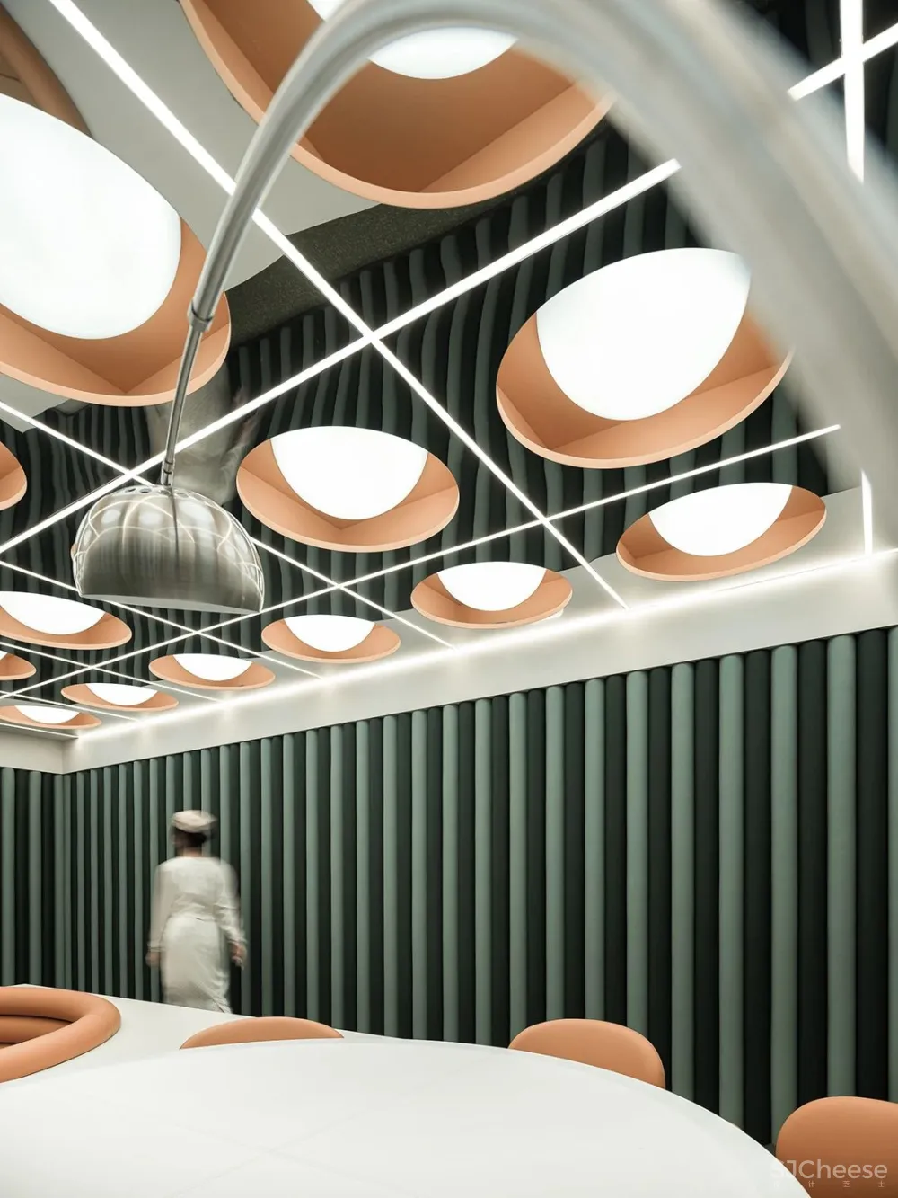 万社设计 上海 ATLATL 餐厅,未来主义空间设计实验