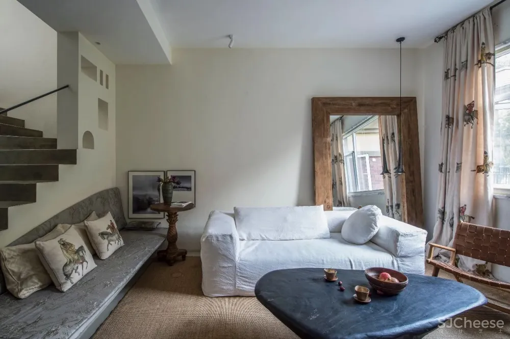 500㎡极简风别墅,返璞归真的侘寂美学!