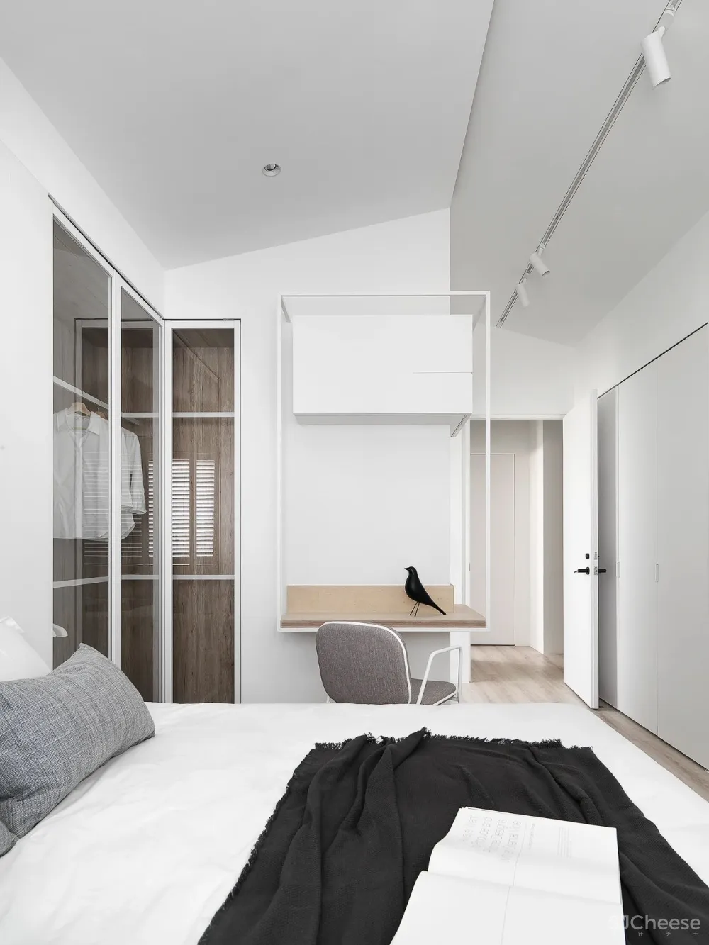 149㎡纯白原木空间，素雅舒适是家的灵魂！