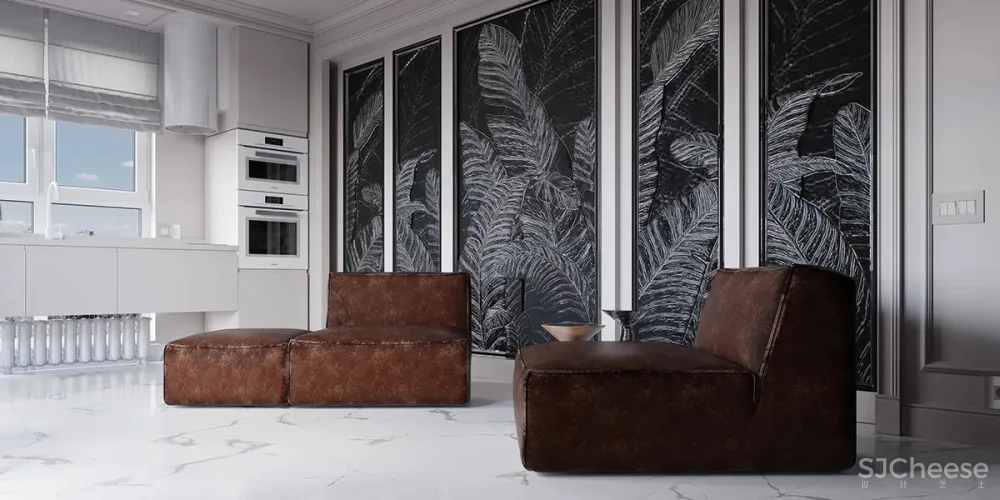 45㎡小宅,时尚经典!