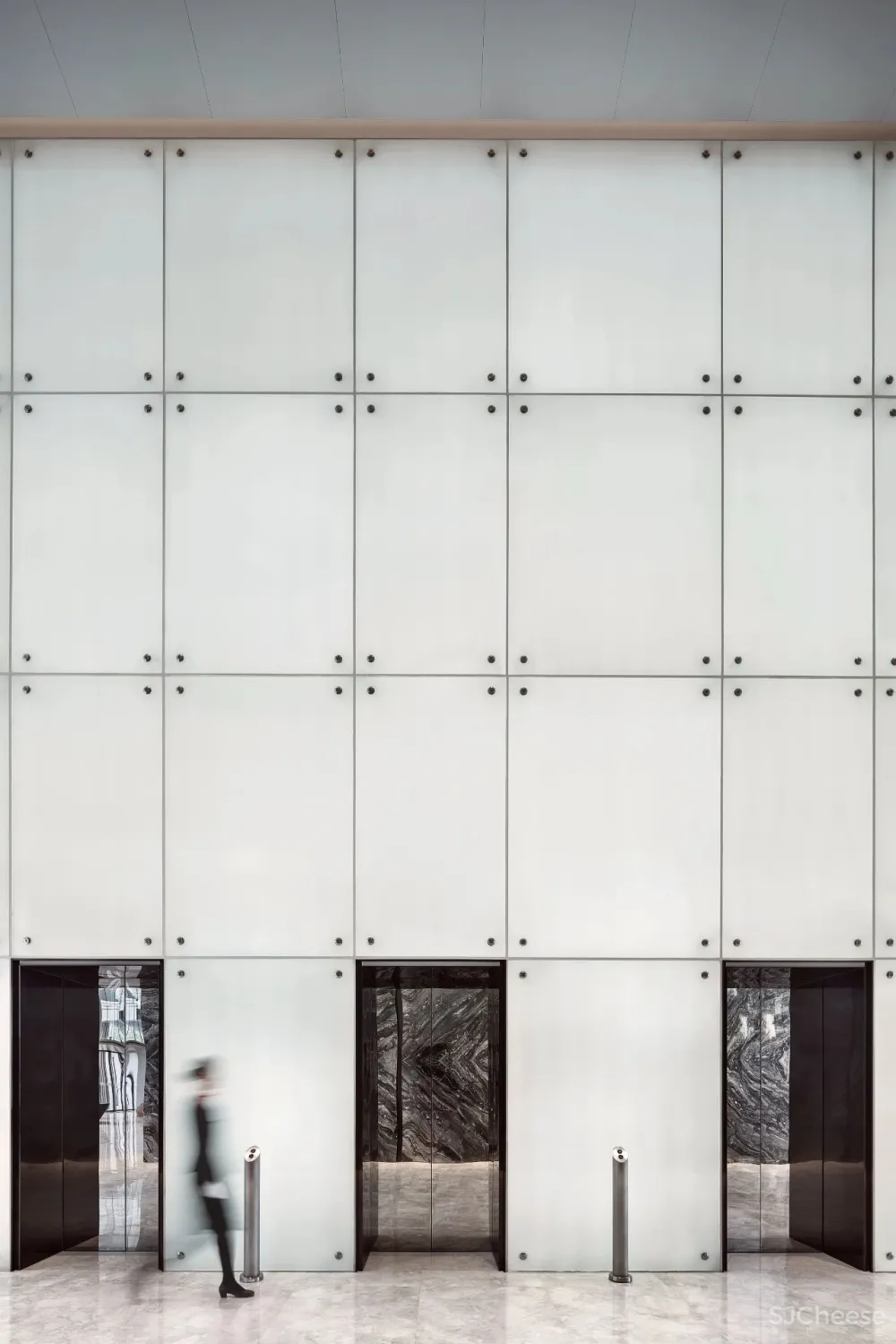 5000㎡简洁大气的办公楼空间设计