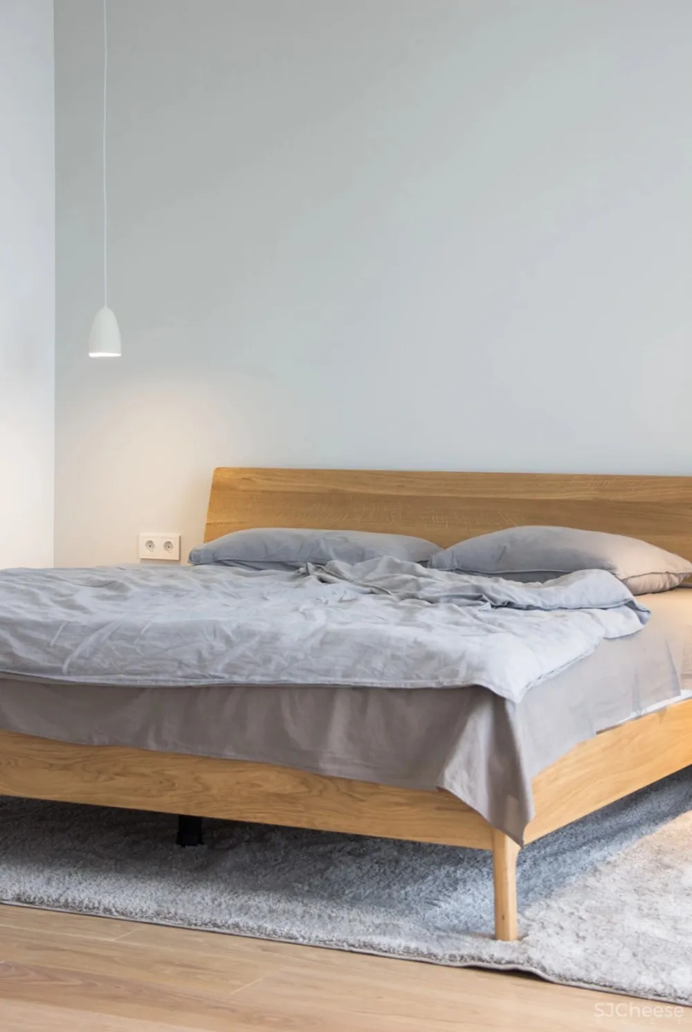 198㎡白色 原木色，最纯的搭配！