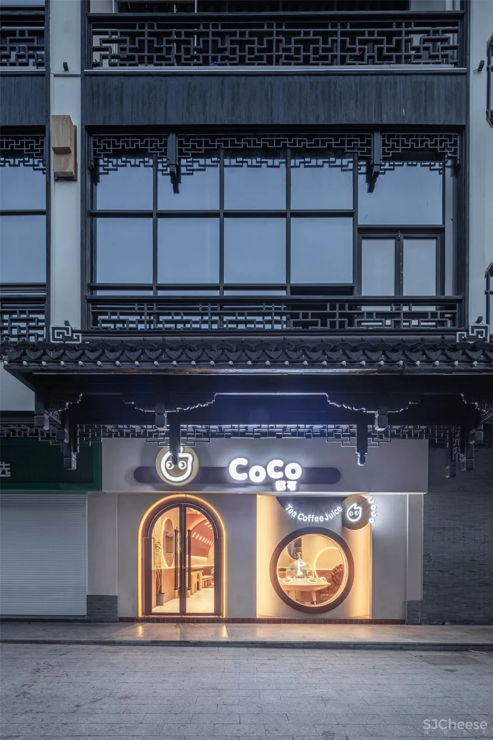 你怎么看奶茶品牌CoCo这家走向“宇宙”的店?