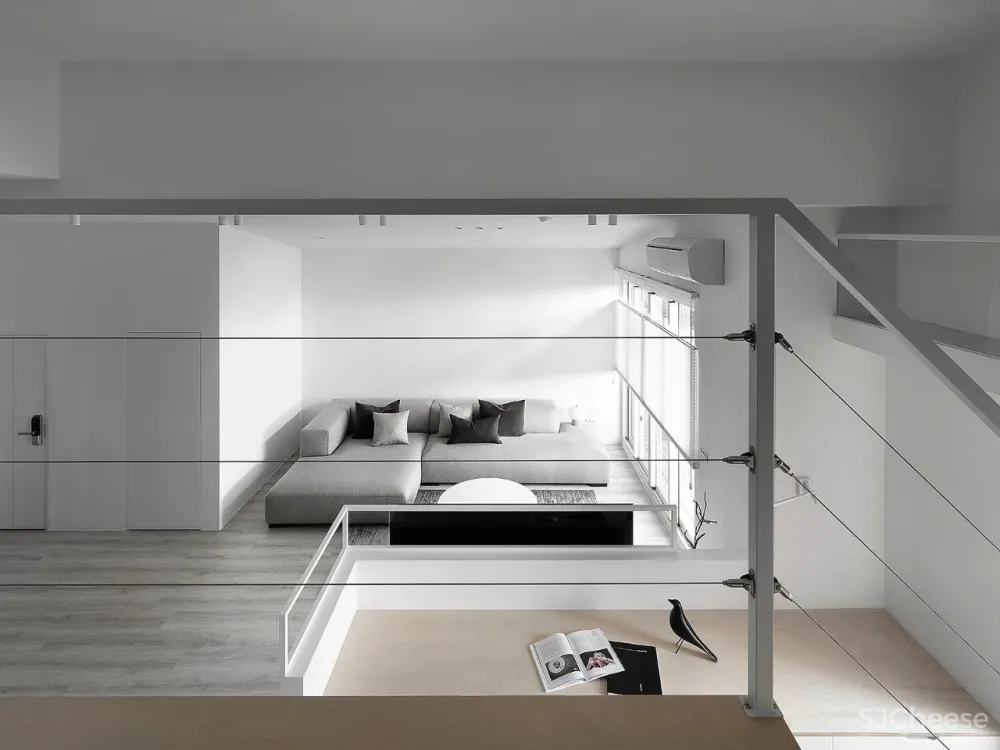 149㎡纯白原木空间，素雅舒适是家的灵魂！