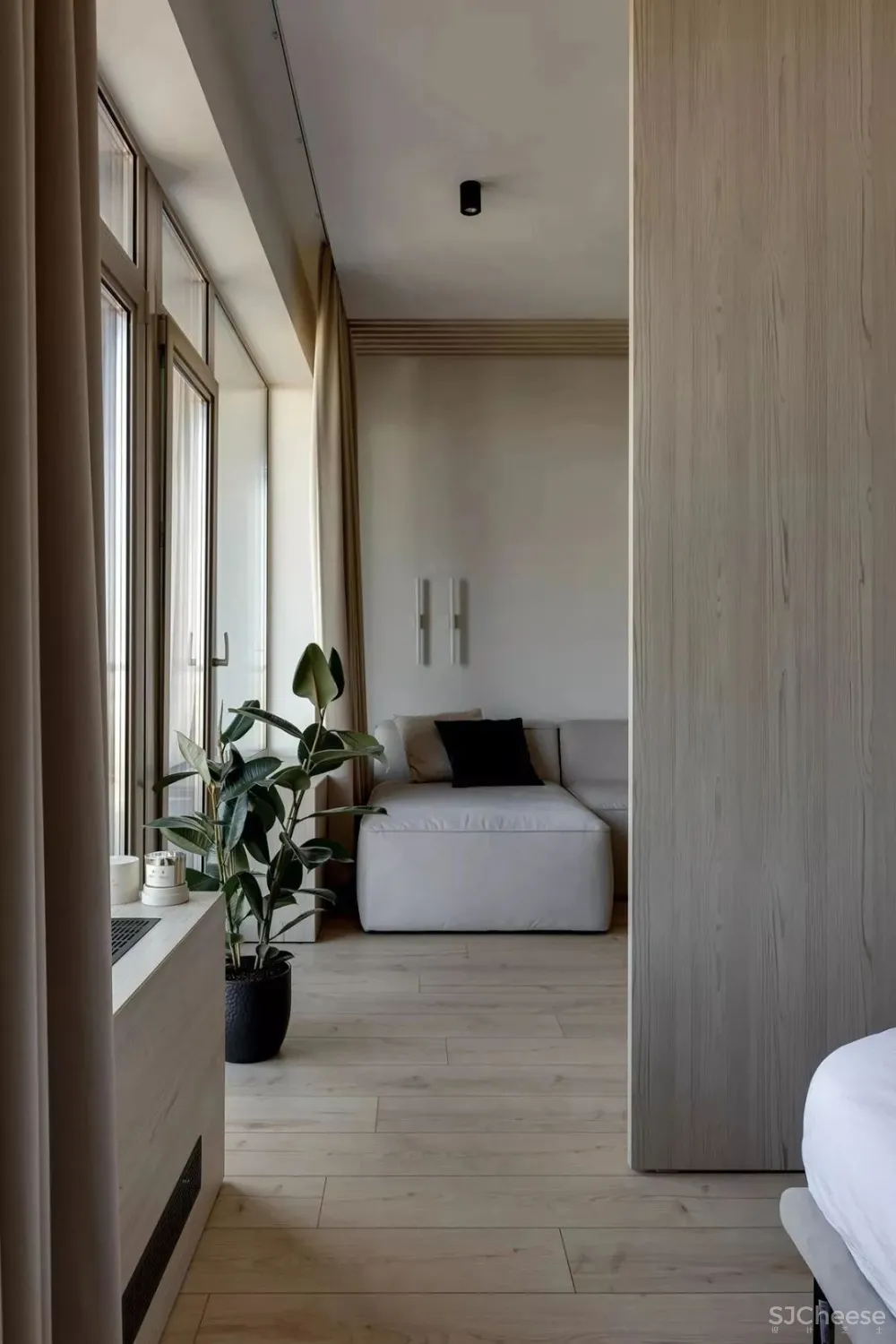 一厅一室,简约设计,舒适!