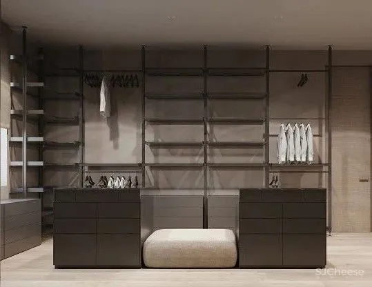 简约原木风住宅,用布艺、石材搭配出高级感!