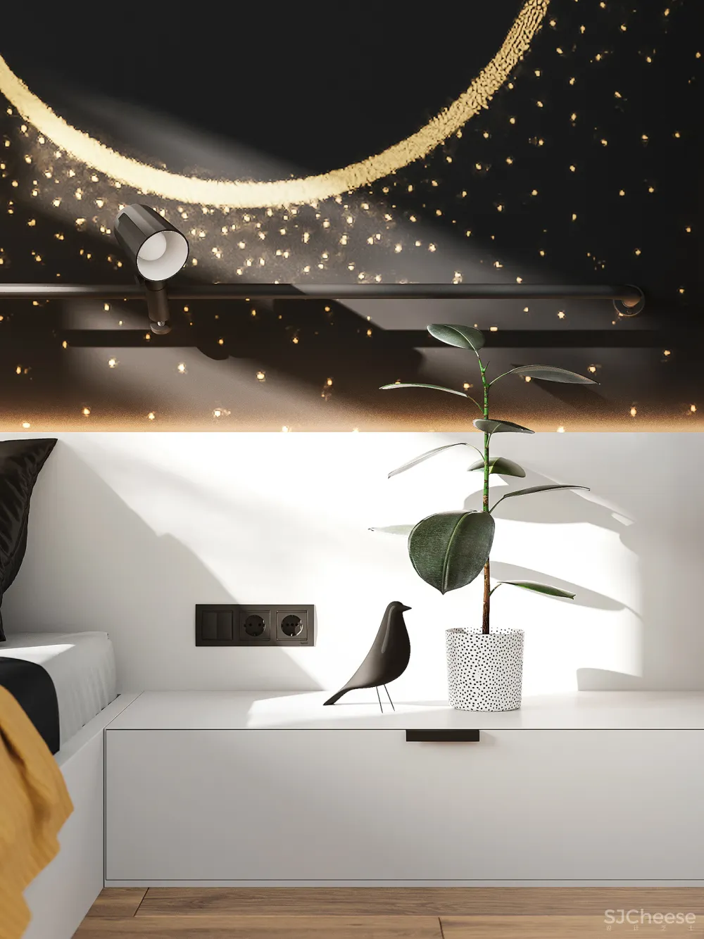 55㎡ 封了阳台, 多出 2 间房,「违章搭建」真实用!