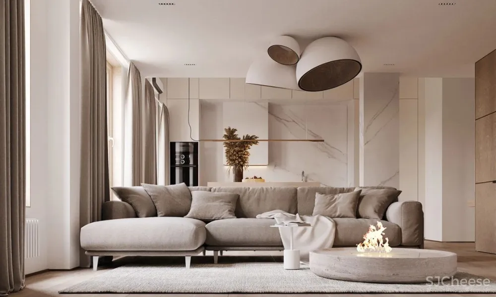 暖色简约,迷人!