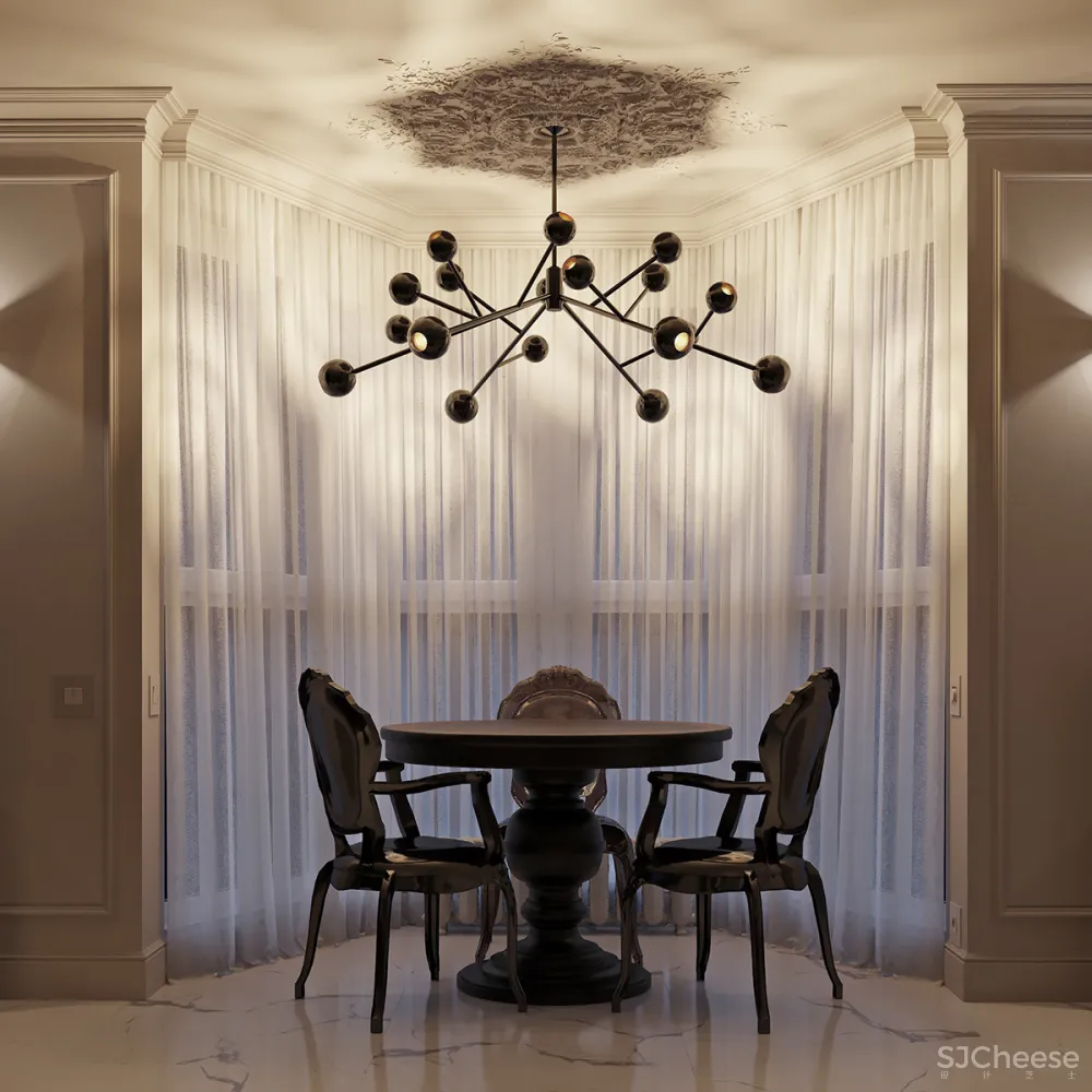 45㎡小宅,时尚经典!