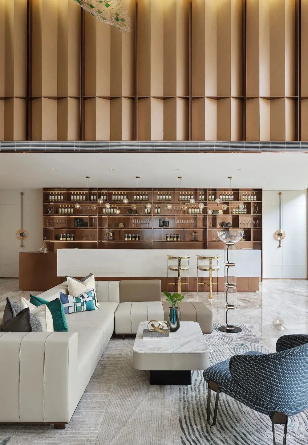 众睦设计丨上海金海壹品营销中心:当代艺术,铺叙自然