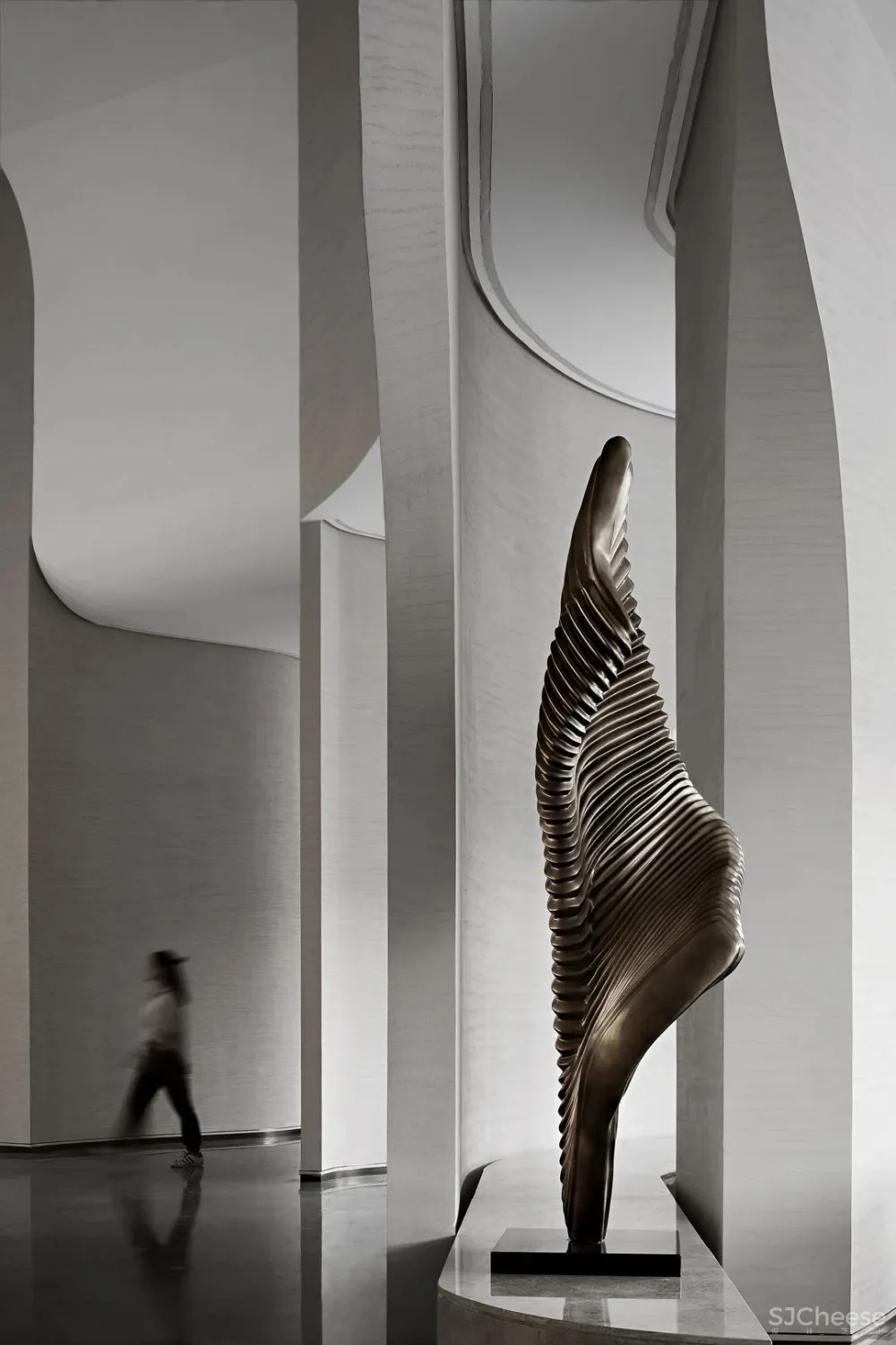 UMA伍玛设计 新作 武汉中梁天玺壹号售楼处|售楼处