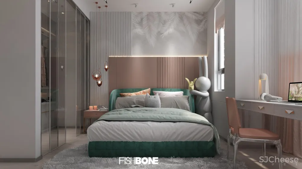 昆明鱼骨设计事务所——碧桂园D府