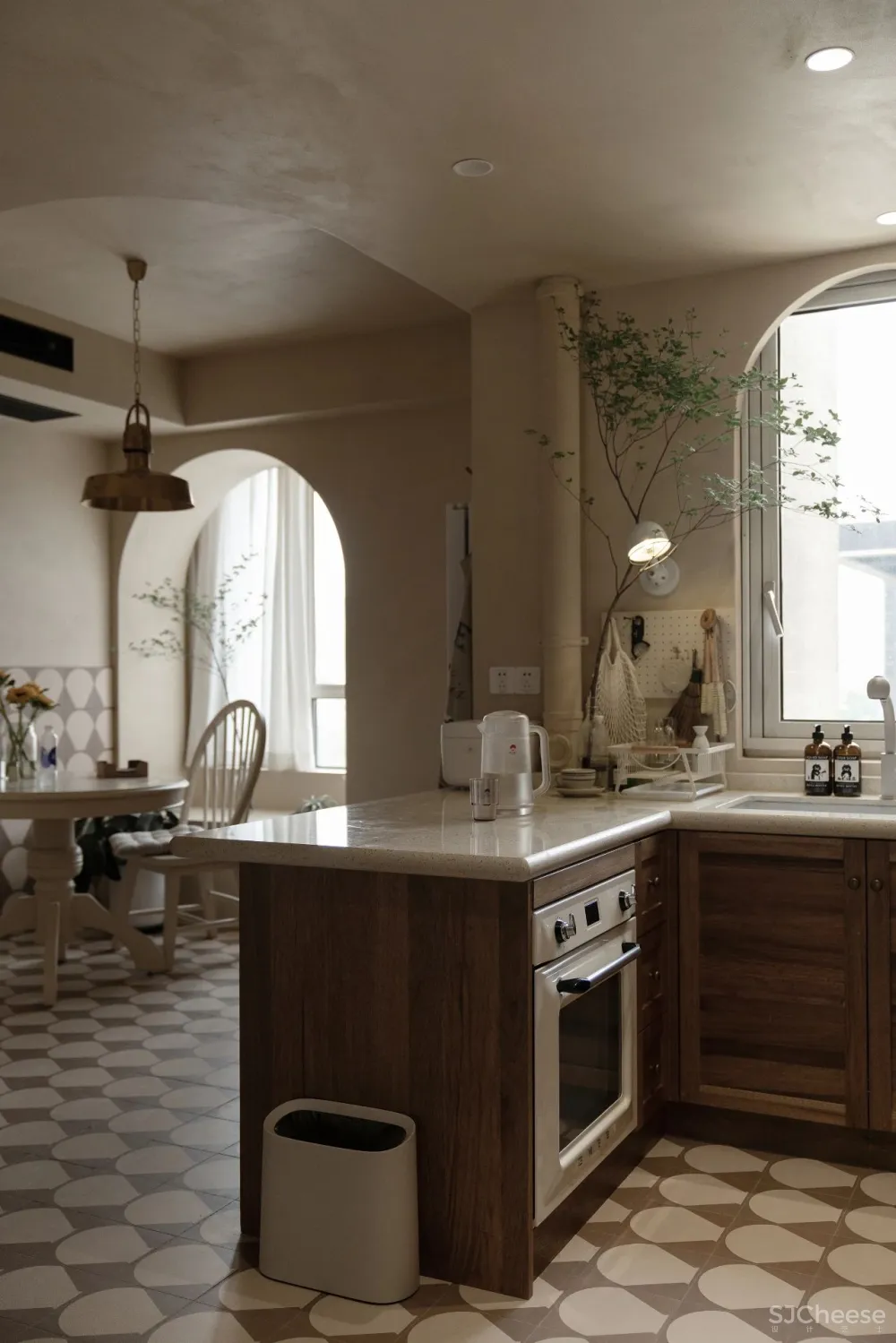 奶茶味儿的88㎡日系侘寂风,谁看谁心动