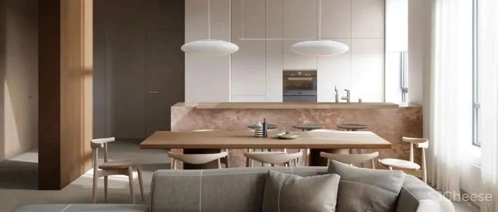 132㎡私宅,越极简,越高级