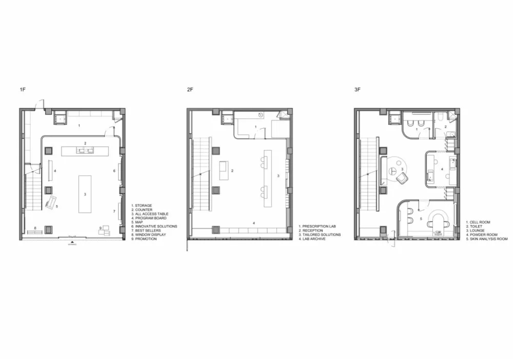 顶级化妆品牌艾诺碧(IOPE),IOPE LAB 旗舰店设计