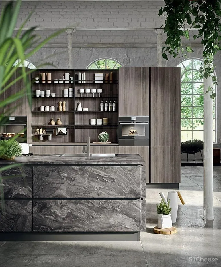 工业风厨房，让你不羁放纵爱烹饪