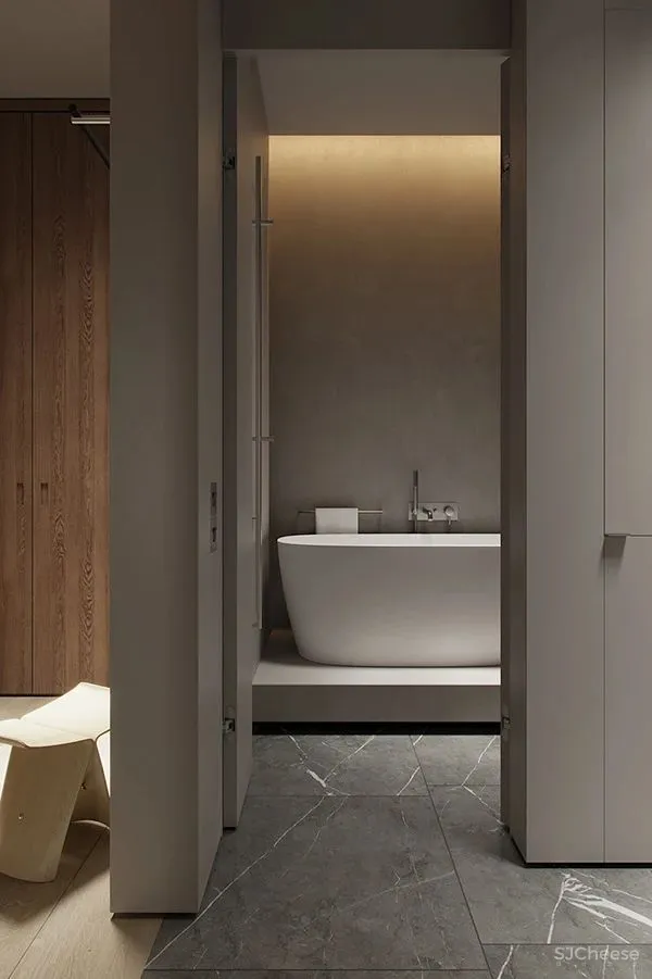 124㎡极简高级灰,格调十足!