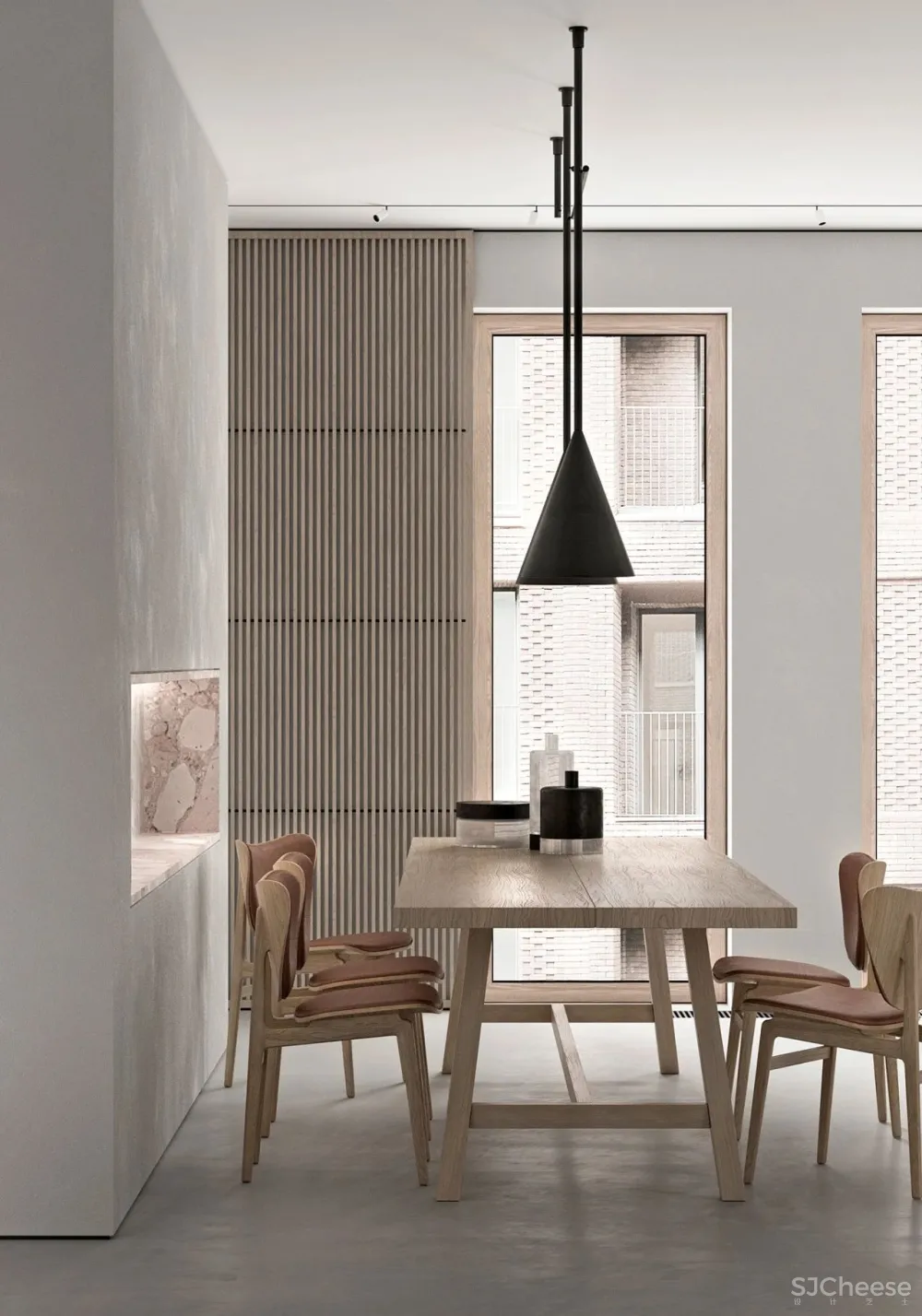 完美的空间比例,诠释极简主义克制美学