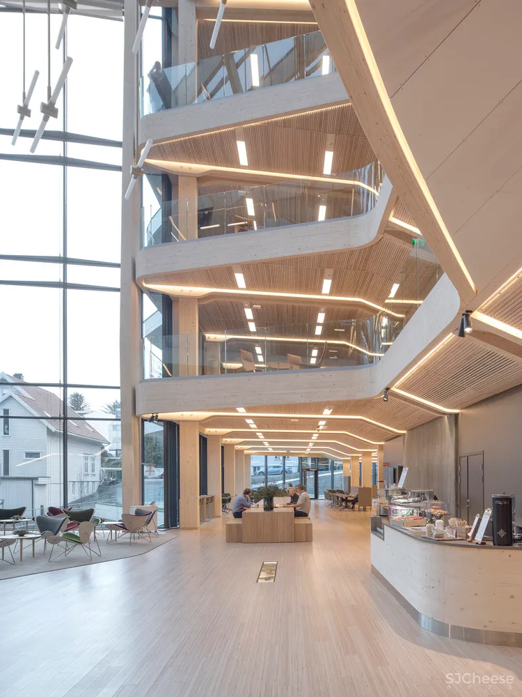 4.7亿的总部大楼,一根钢筋都没有!原来木结构可以这么美!