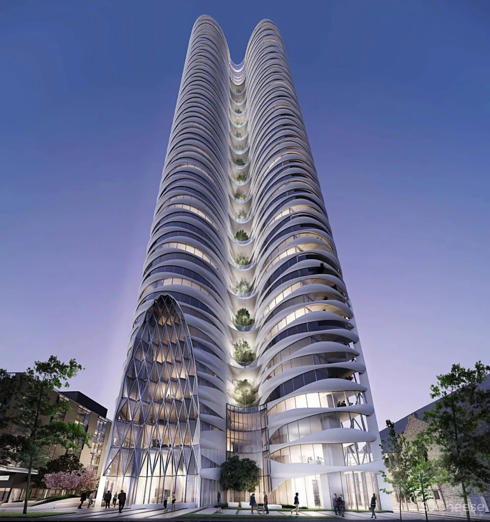 温哥华这个户型怪异的豪华公寓，示范了住宅楼也能成为地标