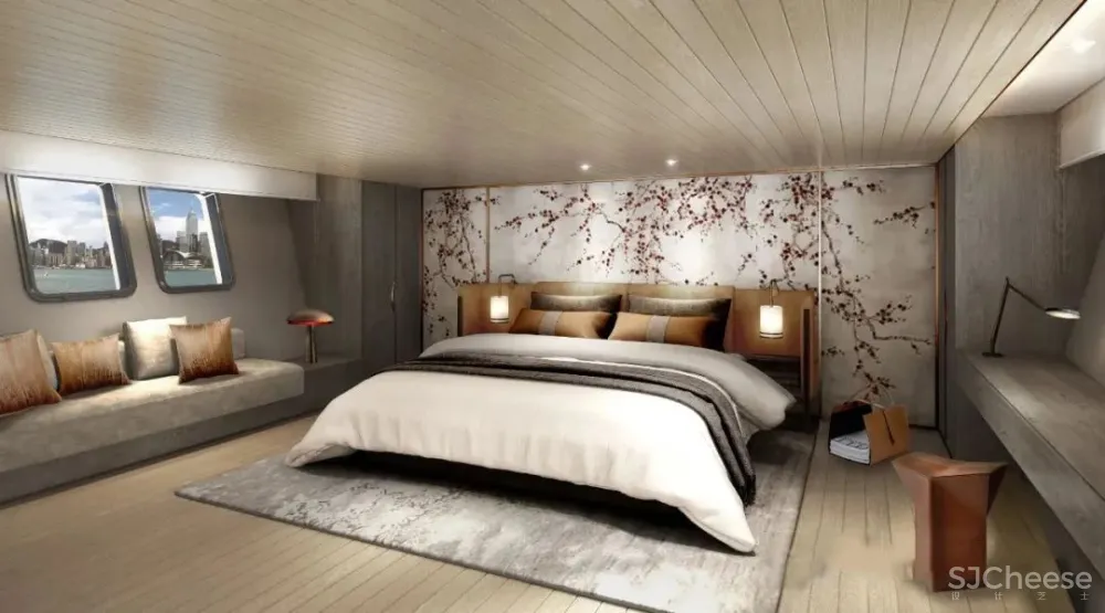 梁志天新作 海上别墅:游艇Sanlorenzo SX88室内设计