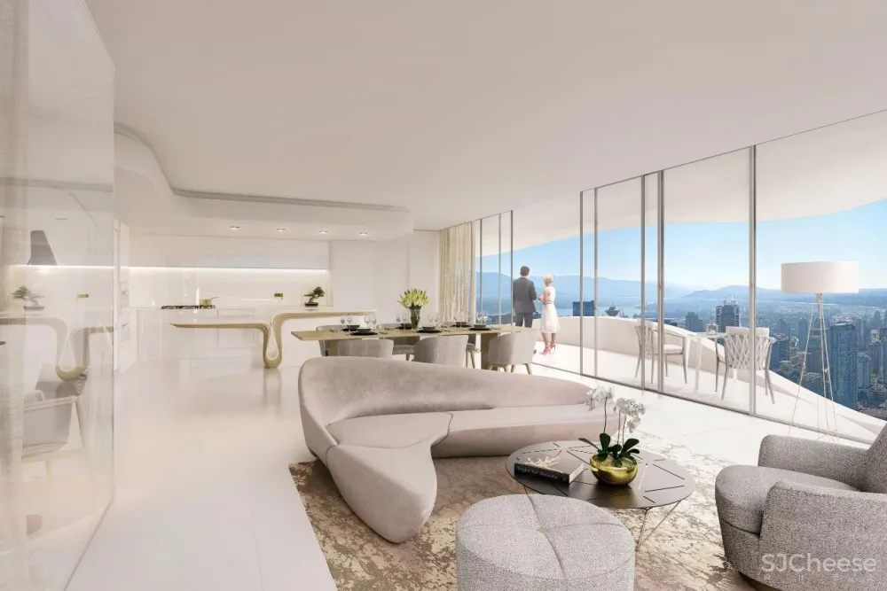 温哥华这个户型怪异的豪华公寓，示范了住宅楼也能成为地标