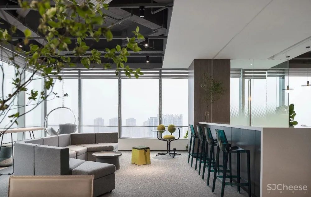 肆境设计 × 思域办公空间:沉思的空间行者