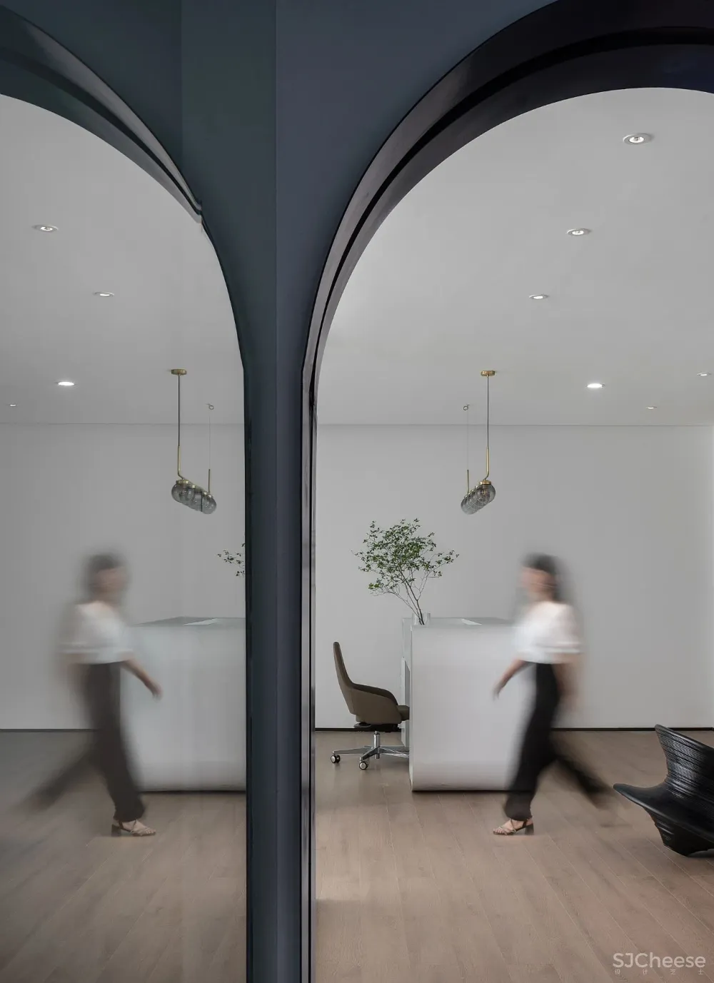 肆境设计 × 思域办公空间:沉思的空间行者