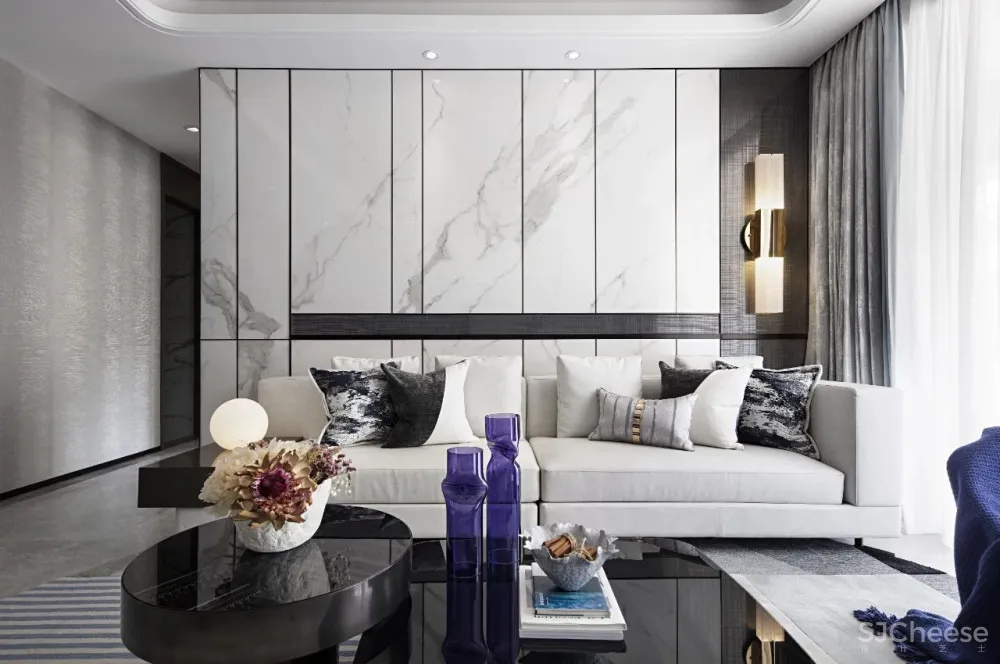 DAS大森设计:110㎡-265㎡现代简约,高级感是“装”出来的