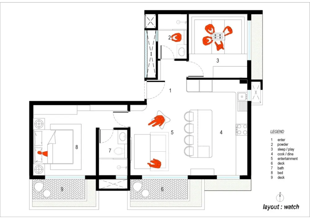 这个家又黑暗又绚烂，既大胆又原始，你会选择住在这个酷酷的空间吗？