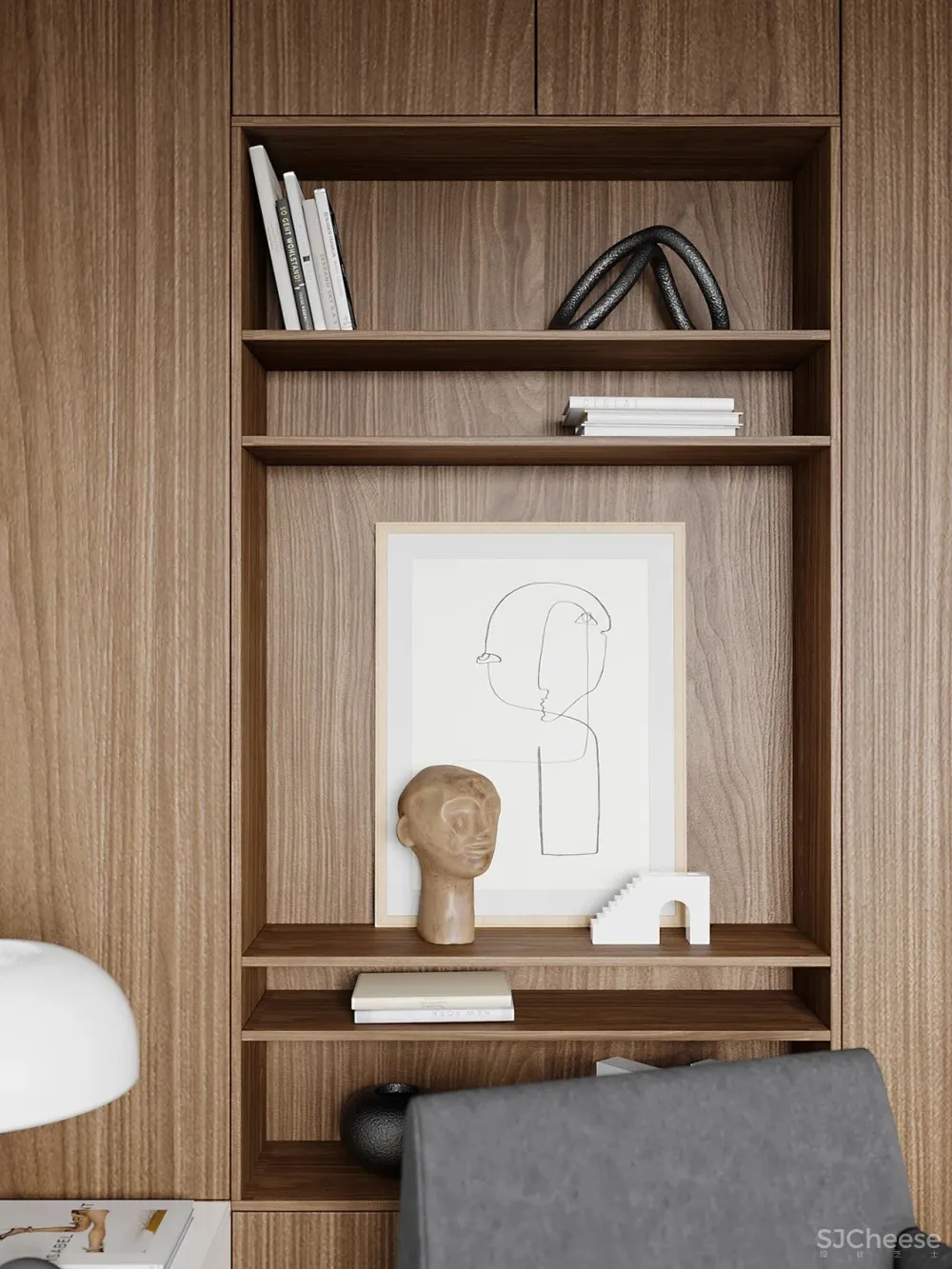 78㎡浅灰 木色,竟然这么漂亮!