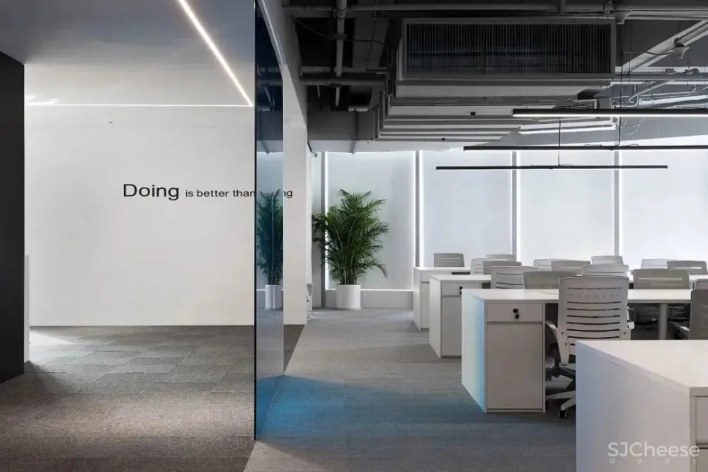 黑白简趣空间，90后都爱的个性潮地 珀阁室内设计