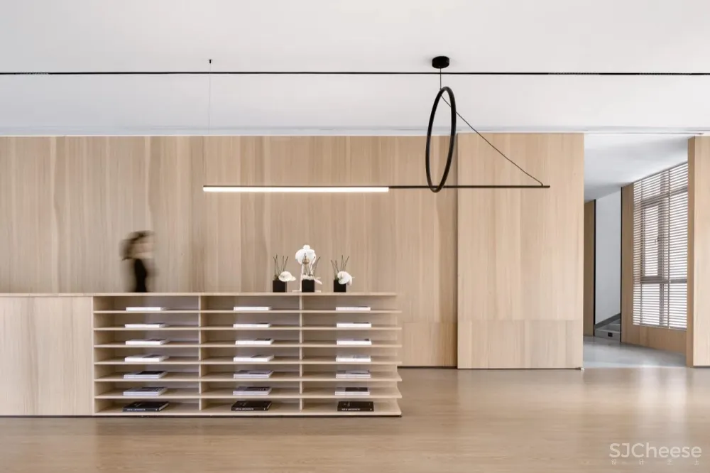 千舍设计·新作 空间的美学与诗意 — 未来城售楼处