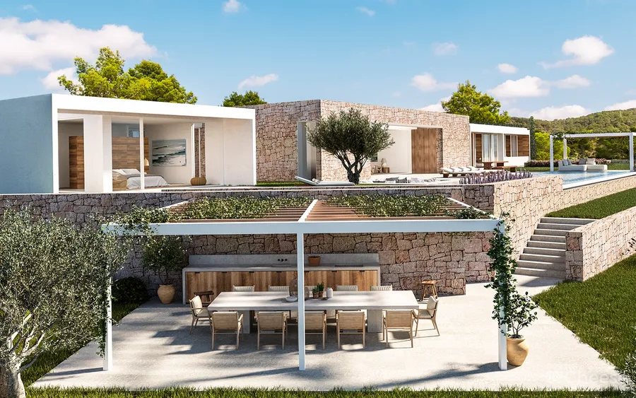 狂砸28亿在一座岛上建50栋豪宅!18位顶级设计师联手打造,豪华别墅一次性看个够!