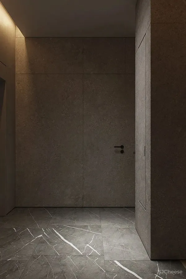 124㎡极简高级灰,格调十足!