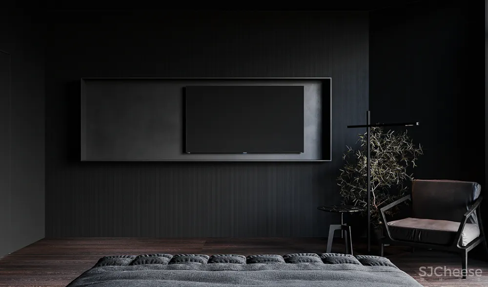 极简 高级黑,这样的设计真酷!