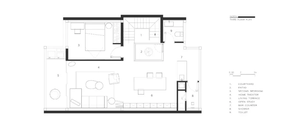 255㎡极简别墅,黑白灰太有格调了!