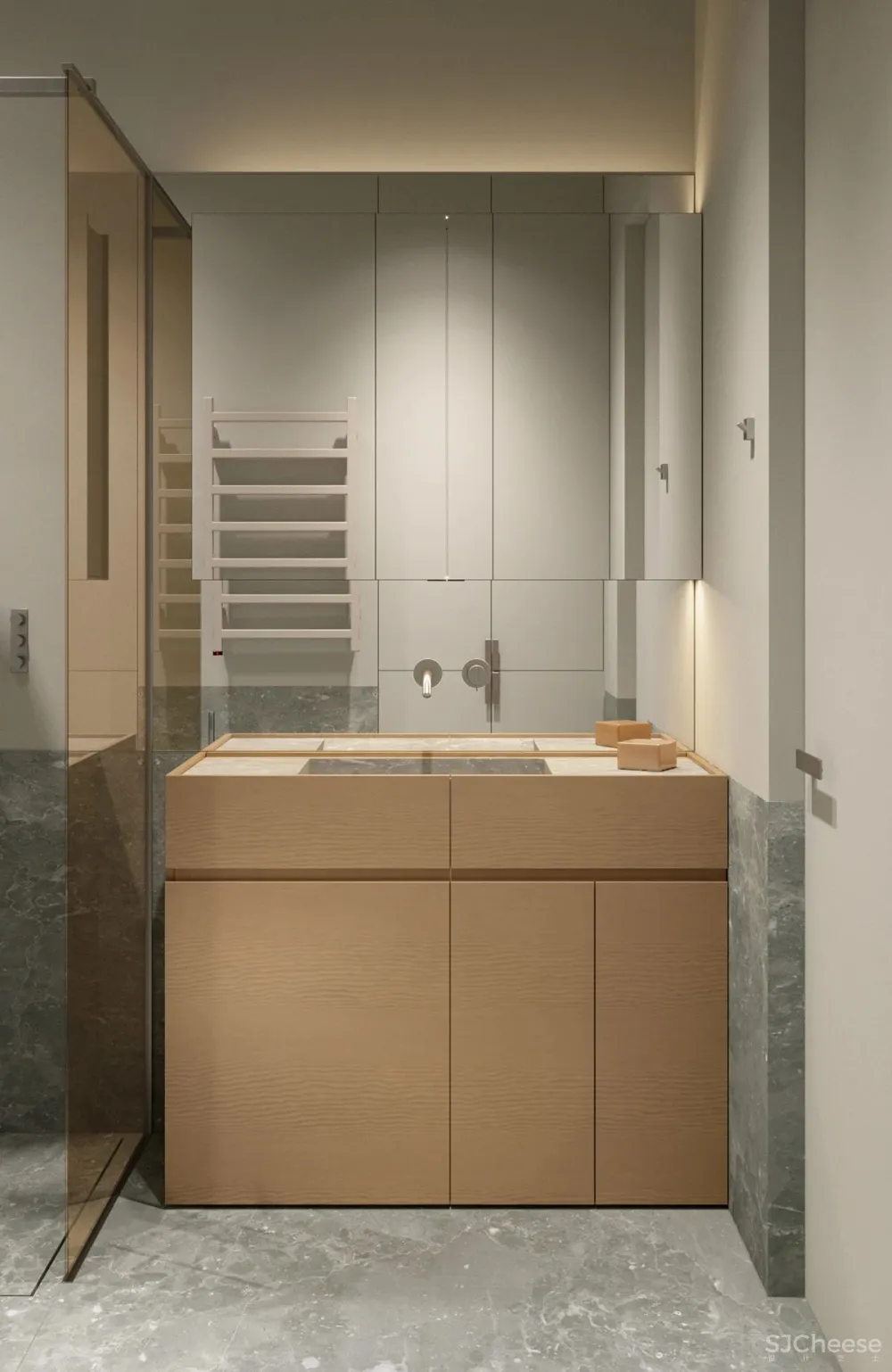 Alexey Gulesha 212㎡复式原木风私宅