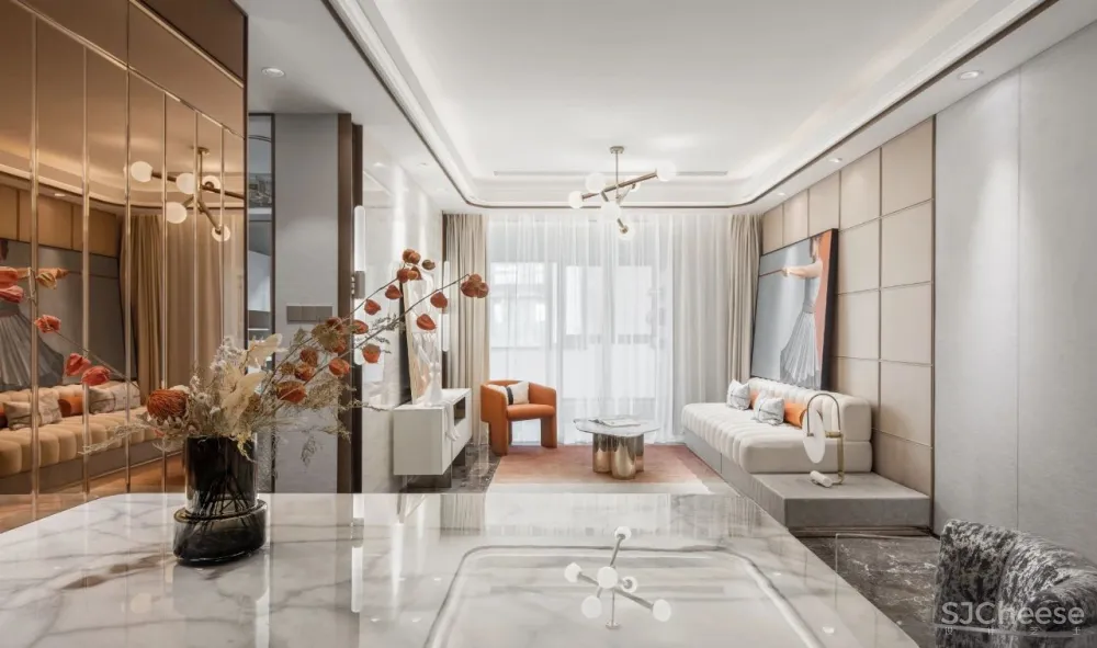 DAS大森设计:110㎡-265㎡现代简约,高级感是“装”出来的